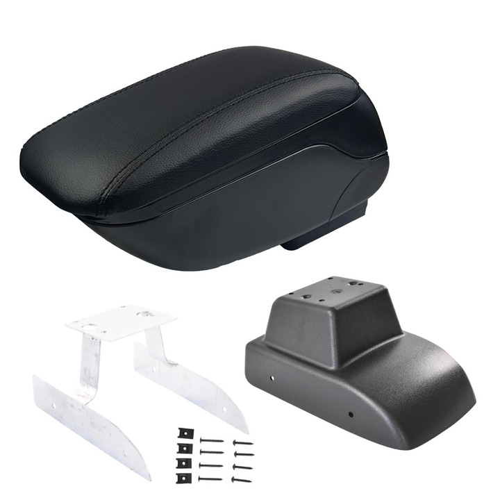 Cotiera pentru Dacia Duster 2 II (10.2017-2024), marca AVR®, model HL, negru, piele ecologica