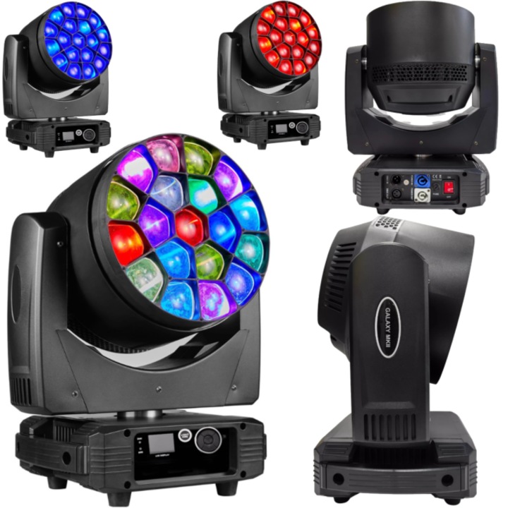 Light4Me Galaxy MKII, glowica mobila LED wash, RGBW, 41,5x27,5x42,5cm