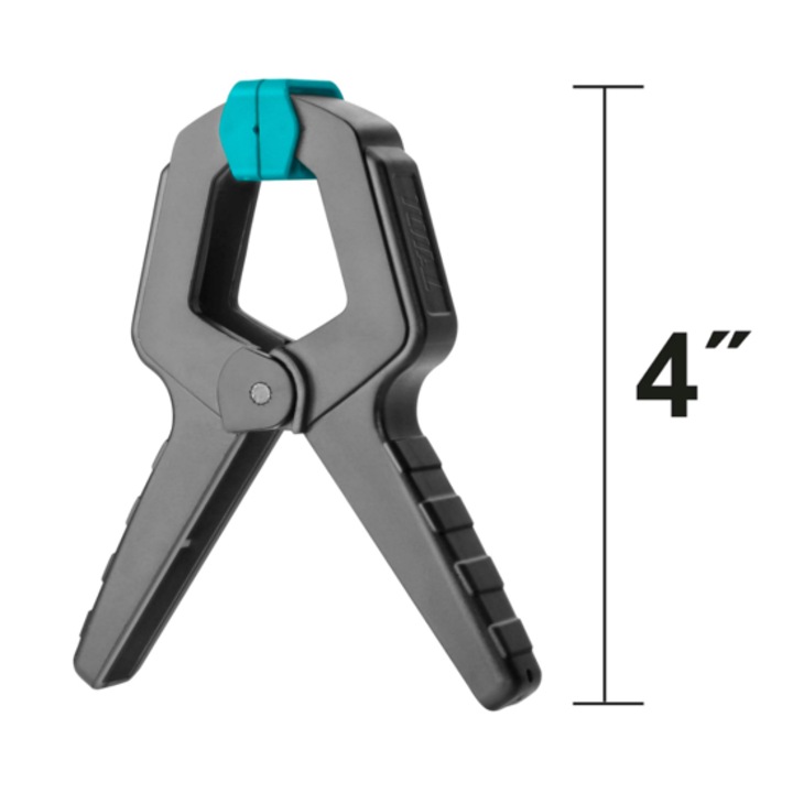 Clema de prindere cu arc manuala TOTAL, 110 mm