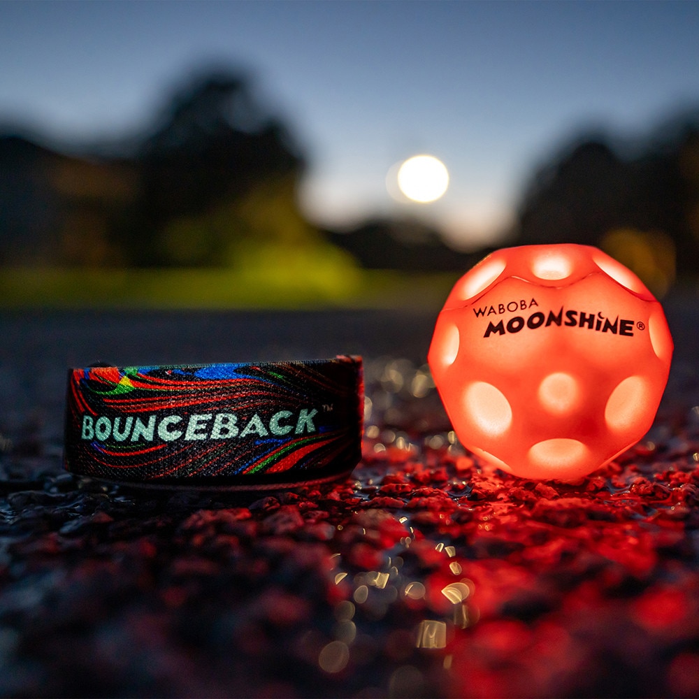 Minge Waboba Bounceback Moonshine, cu sistem de prindere, cu