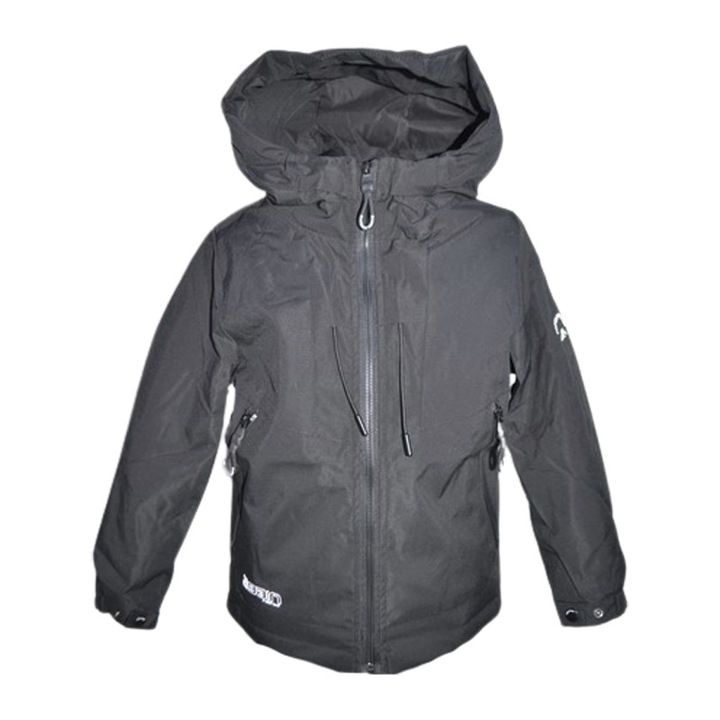 Geaca matlasata, de primavara-toamna, pentru baieti, Happy House YY3016, Negru 126545