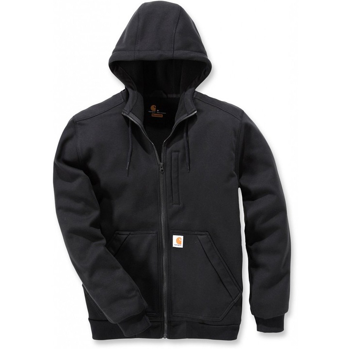 Hanorac Carhartt negru, poliester/bumbac, Negru