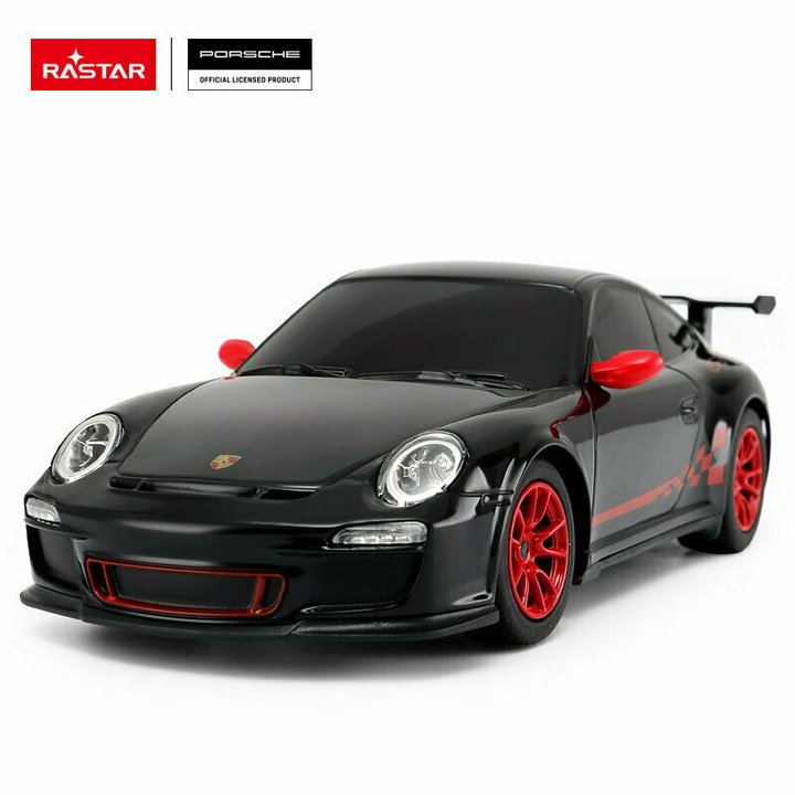Porsche 911 GT3 RS rádiós kisautó 1:24, 39900 RASTAR, többszínű, 38,5x10x12cm