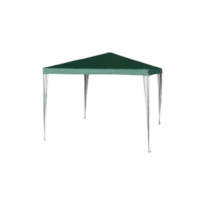 Pavilion gradina, 2,5x2,5m, verde, 18/18/18mm