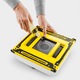 Robot de curatat geamuri Karcher RCW 4 Extra+ 1.269-233.0, 3000-5000 Pa, 0.4 m²/min, senzori pentru detectarea a ramelor si obstacolelor, viteza 2,5 min/m², 150 ml rezervor detergent, standard ridicat de siguranta, alb