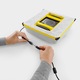 Robot de curatat geamuri Karcher RCW 4 Extra+ 1.269-233.0, 3000-5000 Pa, 0.4 m²/min, senzori pentru detectarea a ramelor si obstacolelor, viteza 2,5 min/m², 150 ml rezervor detergent, standard ridicat de siguranta, alb