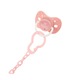 Lant pentru suzeta, Akuku, Roz, plastic