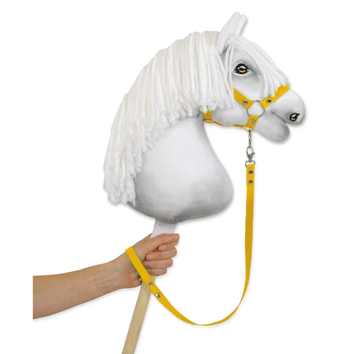 Каишка за Hobby Horse, Super Hobby Horse, 1,5 см ширина, 64,5 см дължина, жълта