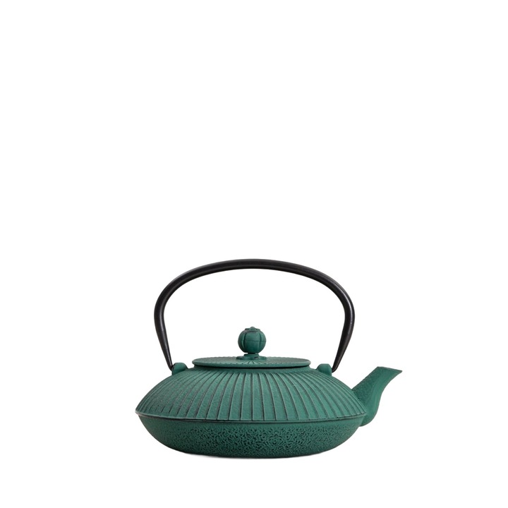 Infuzor ANDREAS pentru ceai din fonta verde 0,8 l HOMLA