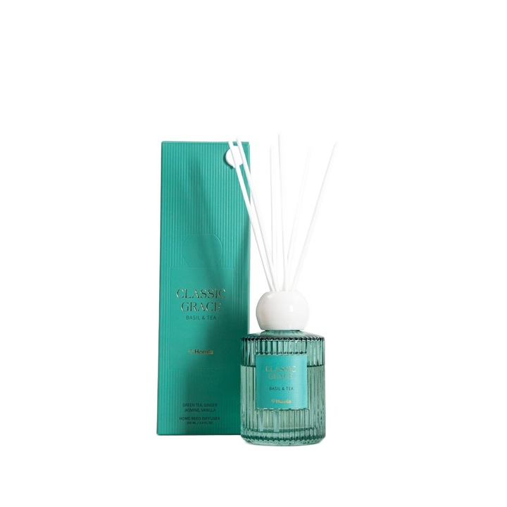 CLASSIC GRACE Bazsalikom&Tea 100 ml HOMLA illatdiffúzor