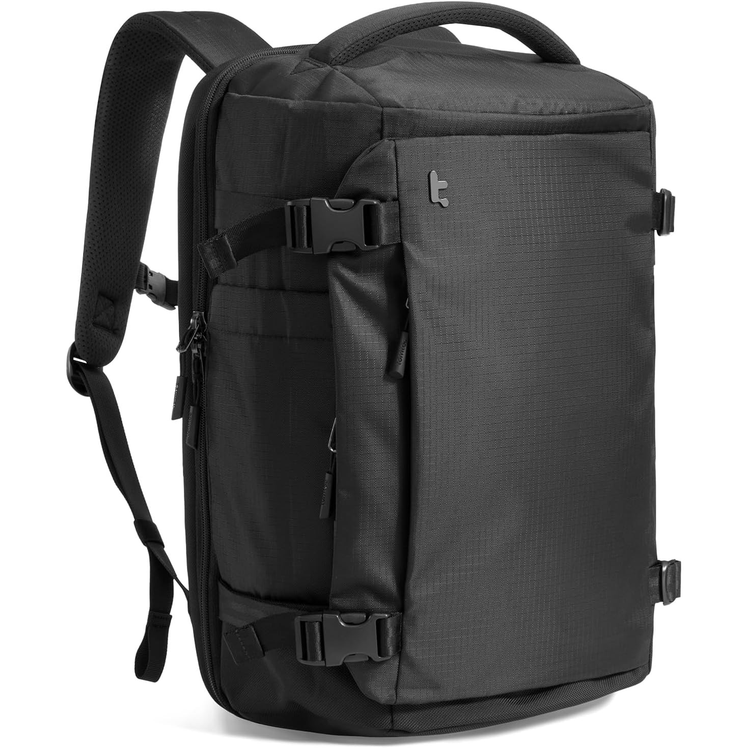 Rucsac Tomtoc 40L Travel Backpack, TSA Friendly, Waterproof, Laptop 17.3”, Hand Luggage pentru Barbati si Femei, Weekender & Daypack