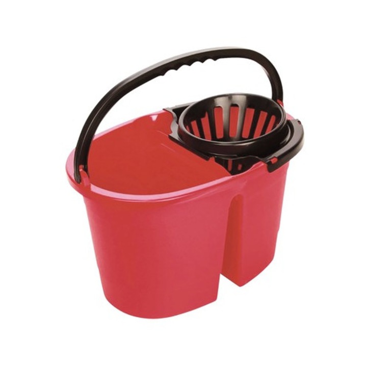 Ciklop vödör csavaróval, 16L, 2 rekeszes