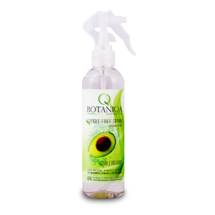Spray pentru descurcat Botaniqa, Avocado, 250ml, antistatic, pentru caini cu blana lunga