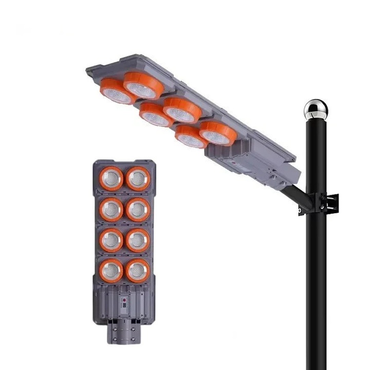 Proiector Solar LED Exterior 400W Promagg® – Senzor de Miscare, Control Automat, IP65 Impermeabil