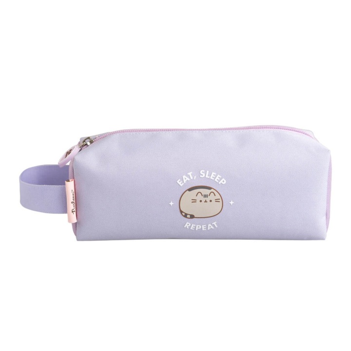 Piornik Pusheen Moments, elegant, poliester, cu un compartiment, multicolor