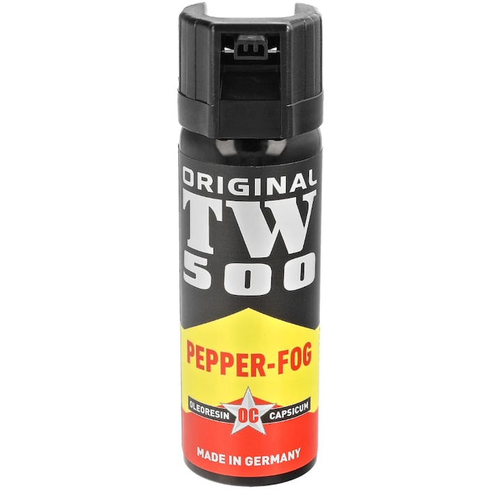 Spray cu piper, TW500, 63ml, 3-canale, pentru autoaparare