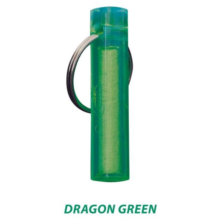 Marker fluorescent McNETT Ni-Glo Dragon Green, 5,1cm x 1,2cm, vizibilitate 20m, rezistent la apa 25m, Gear Aid