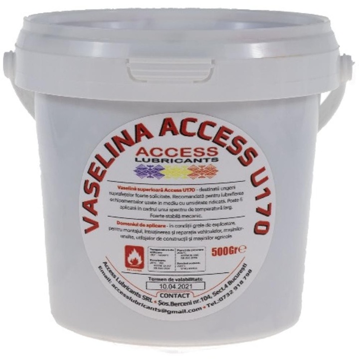 Set 2 x Vaselina pentru Rulmenti, U 170, 500 g, Z-tools