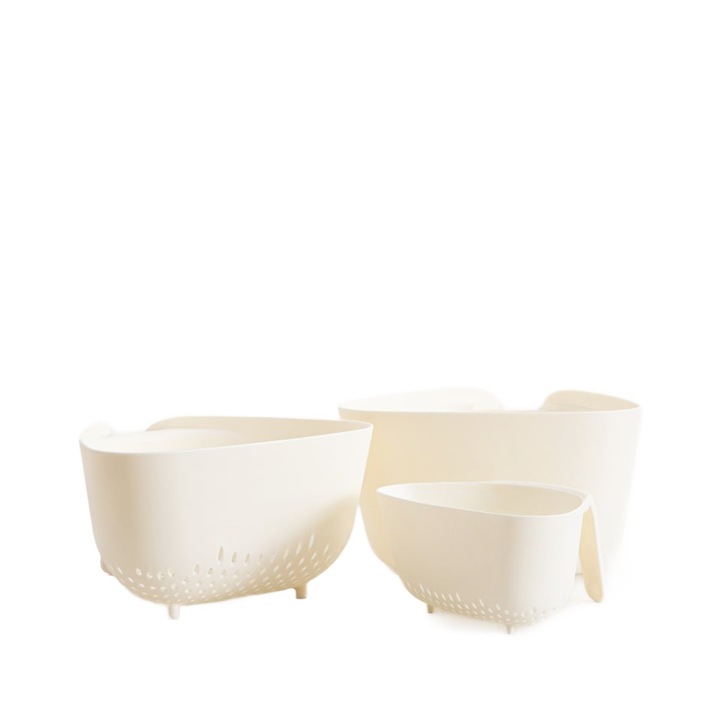 Комплект купи MOLLIS с цедка, 3 части, пластмаса, Homla