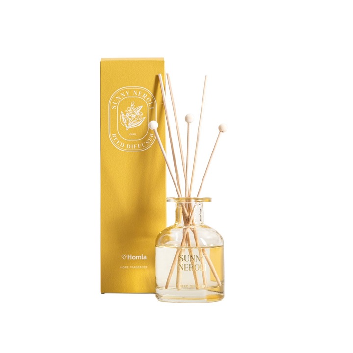 Difuzor de parfum AMALFI Sunny Neroli 100 ml HOMLA
