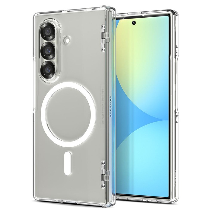 Husa telefon Spigen Ultra Hybrid Pro, transparent, pentru Samsung Galaxy Z Fold7