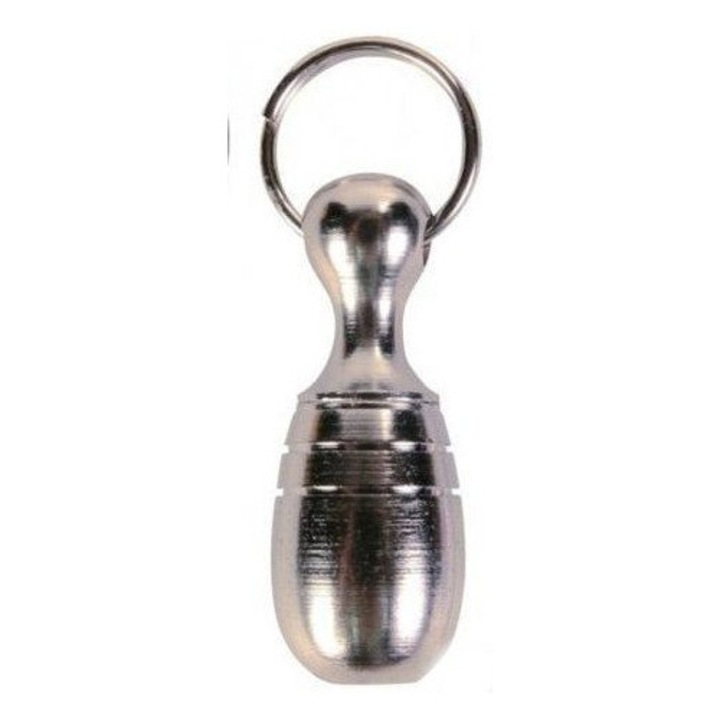 Medalion de adresa pentru zgarda Trixie, 3cm, metal, rezistent la rugina, argintiu