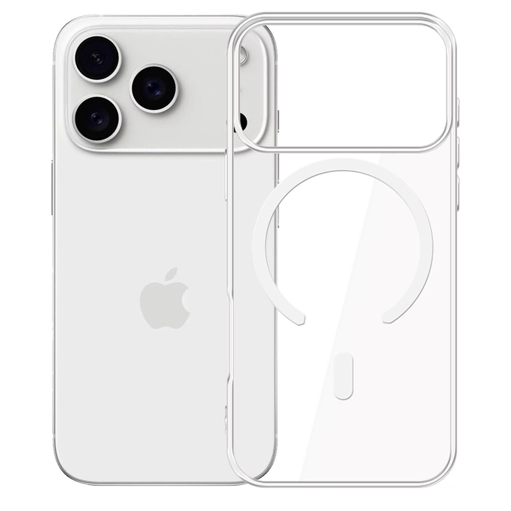 Carcasa 3mk Clear cu MagSafe compatibila cu iPhone 17 Pro Max, Transparent