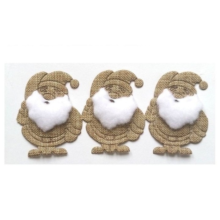 Panglica cu Mos Craciun, made in Poland, 40mm, 1m