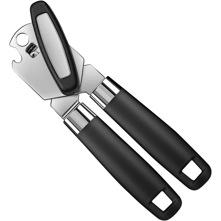 Deschizator conserve inox ergonomic antiderapant compact