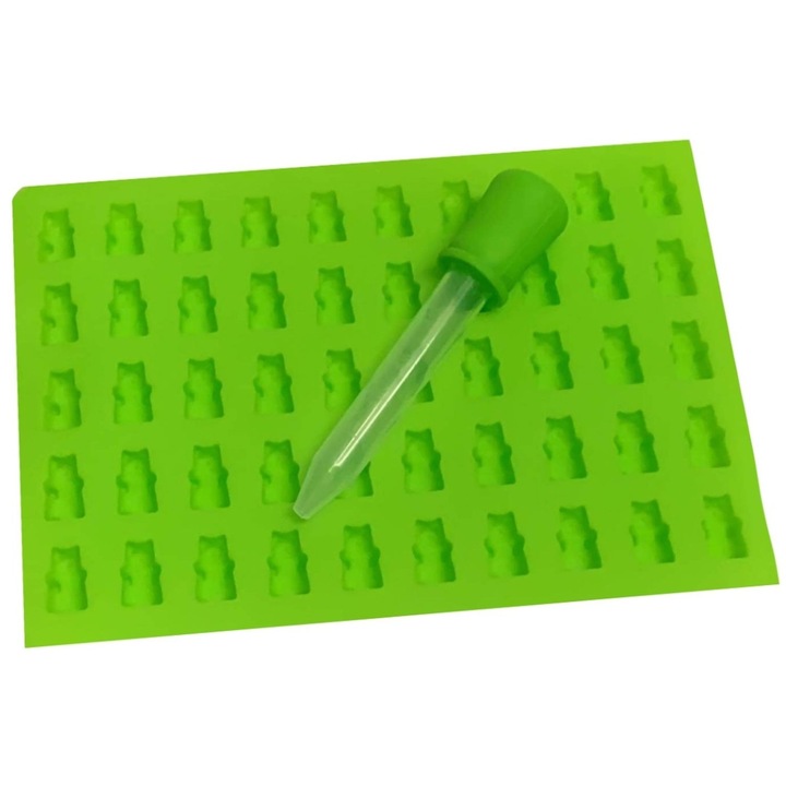 Forma siliconica pentru jeleuri, Kufer, 14x18,5cm, reutilizabila, rezistenta la temperaturi de -40 pana la 230 grade Celsius