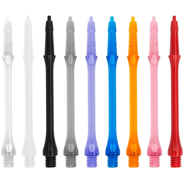 Harrows Clik Slim rövid darts szárak, 2BA, 23mm, 3 darabos szett, véletlenszerű szín