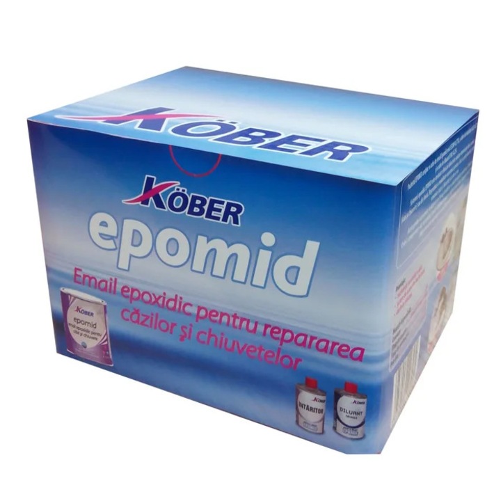 Kober Epomid epoxi rendszer, beltéri, fehér, 0.375 L
