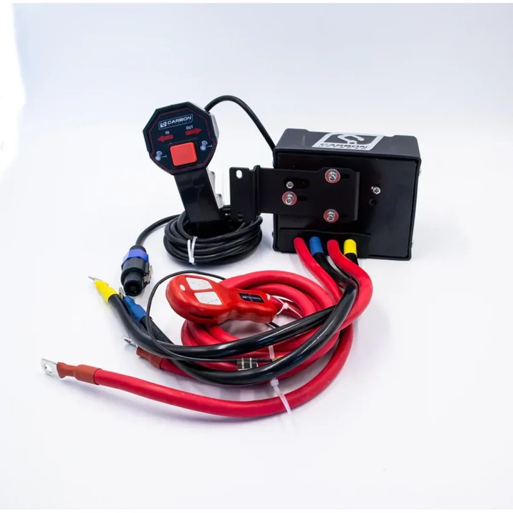 Cutie comanda troliu auto Visoli – kit complet 12V