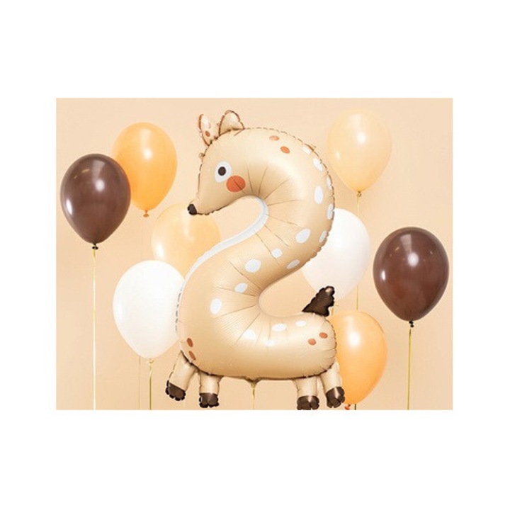 Fólia lufi, Luca, szám 2, 65x102cm, szett szívószállal