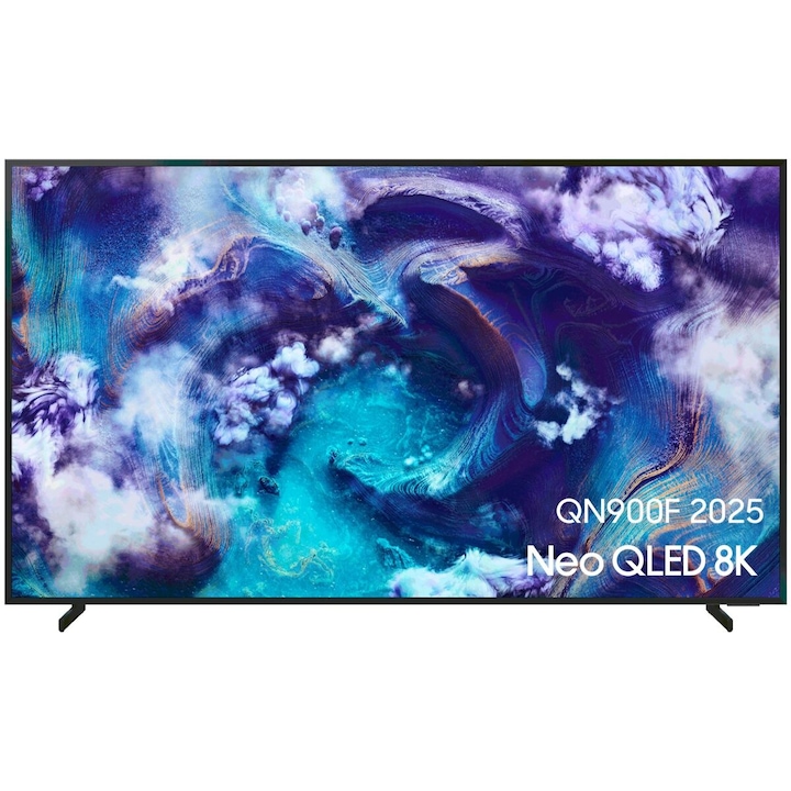 Televizor smart, Samsung, TQ75QN900FTXXC, 75", 8K Ultra HD (7680x4320), Neo QLED, HDR, Tizen, Wi‑Fi, Bluetooth, HDMI x4, 70 W, negru