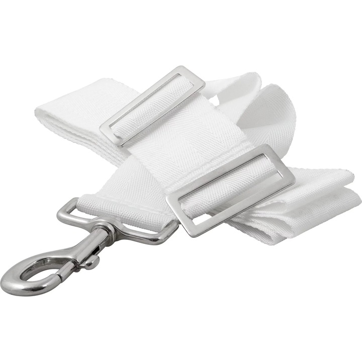 Curea fileu tenis, Amila, alb