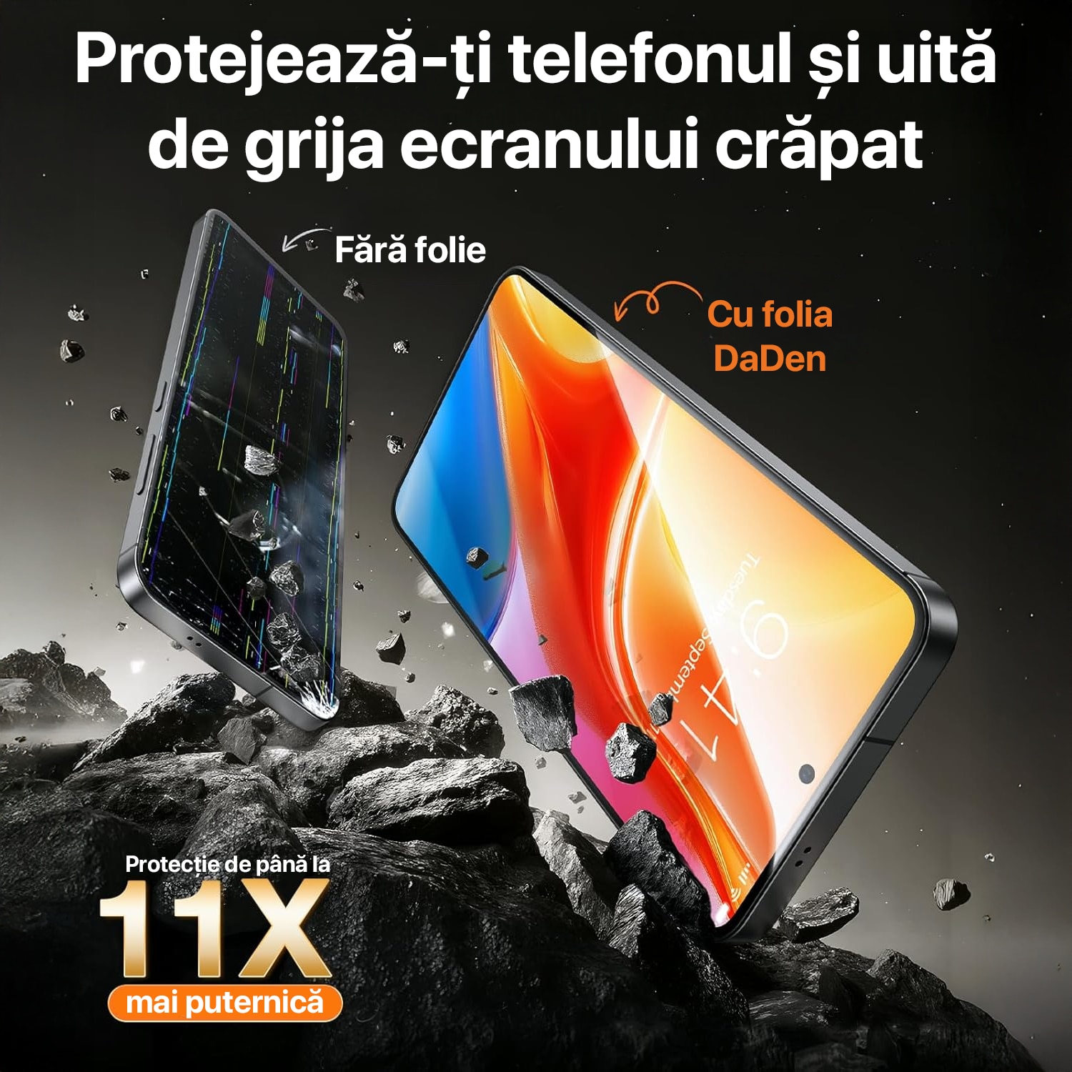 Folie Sticla pentru Honor 400 5G cu aplicator Daden MagicBox, Full Cover, Protectie Profesionala, Ultra Rezistenta, Calitate Premium, Margini negre