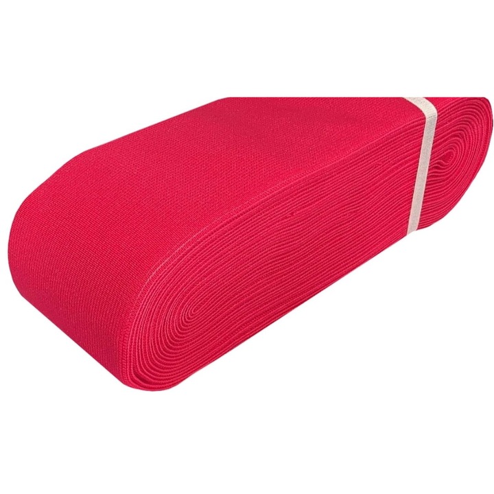 Banda elastica de cusut 80 mm, 10 m, Made in Czech Republic