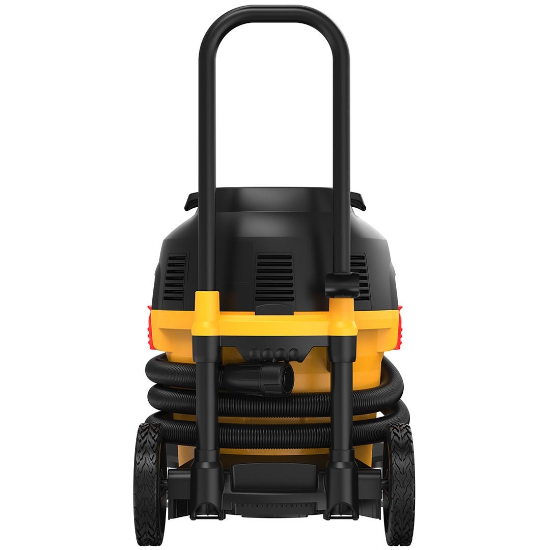 Aspirator industrial, DeWALT, 1400W, 38L, Umed/Uscat, Galben/Negru