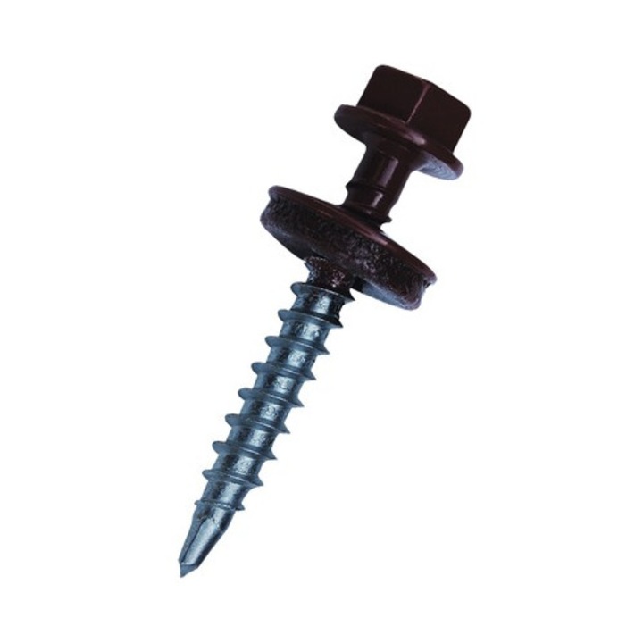 Bravo önfúró csavar, 4,8x19mm, barna, 250 db-os készlet