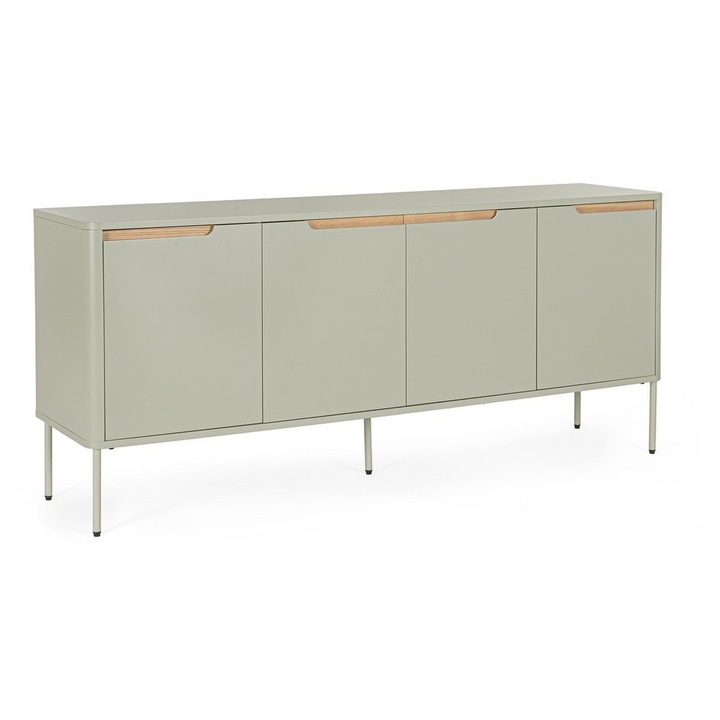 Comoda TV gri maro Nathan 170x40x75h