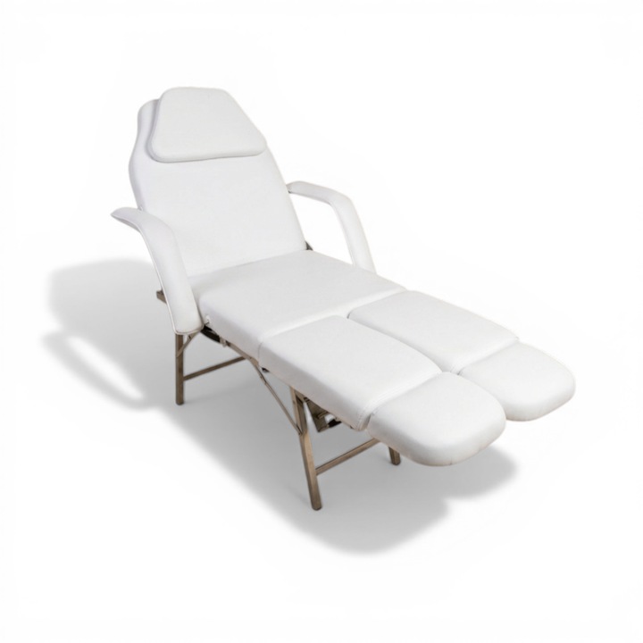 Pat cosmetic Martin Velo Sport D9-1 Sandra, Alb, 60x180x10cm, pentru masaj si cosmetica