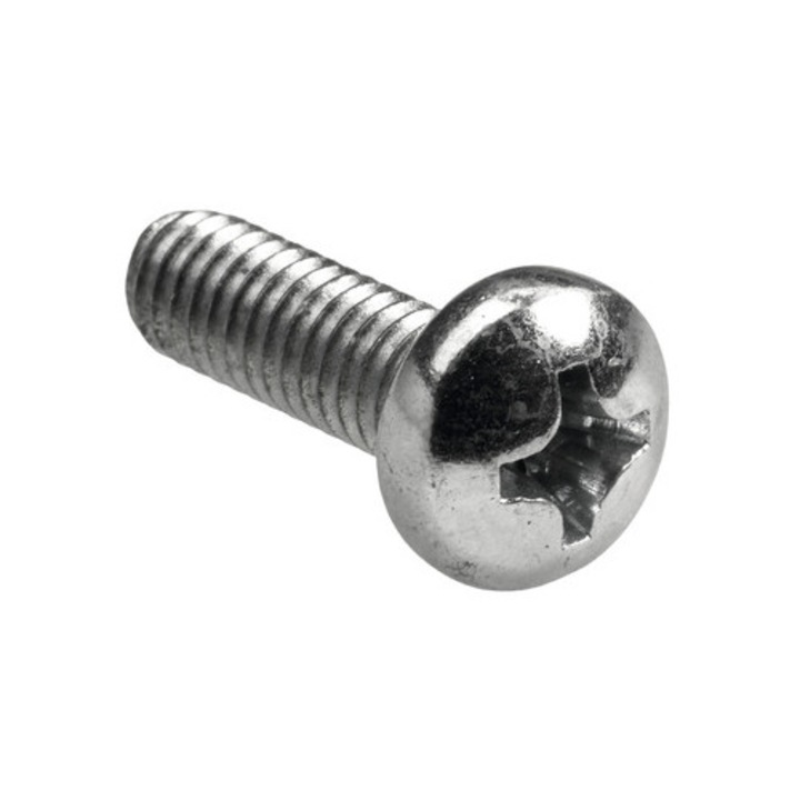Suruburi metrice Hettich M4x8 mm, otel zincat, set 10 bucati