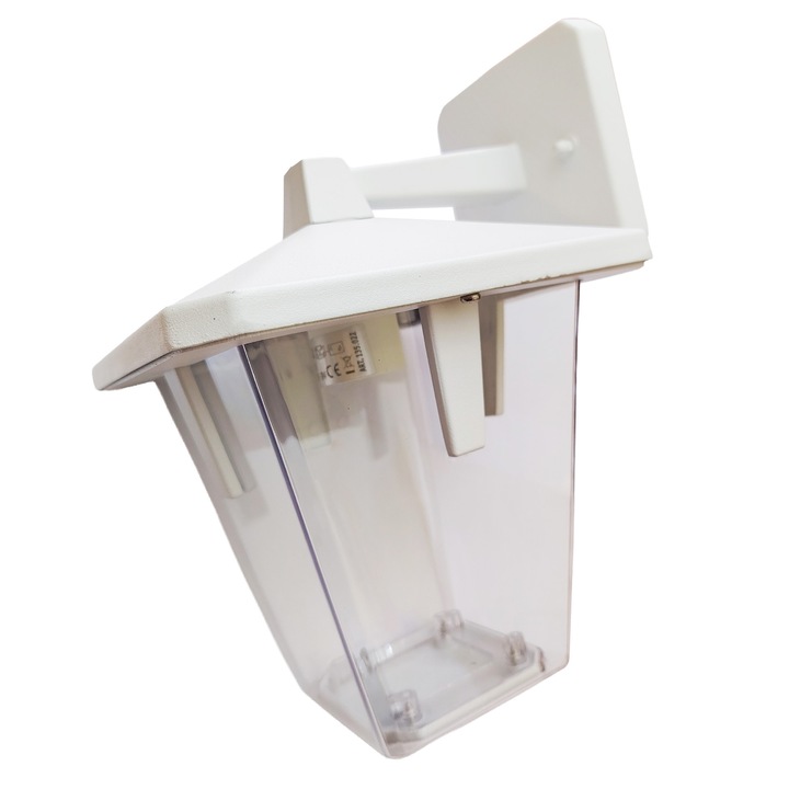Aplica de exterior SOVIL I-LUCE din aluminiu si termoplastic, E27, IP44, model 135022/02, alb