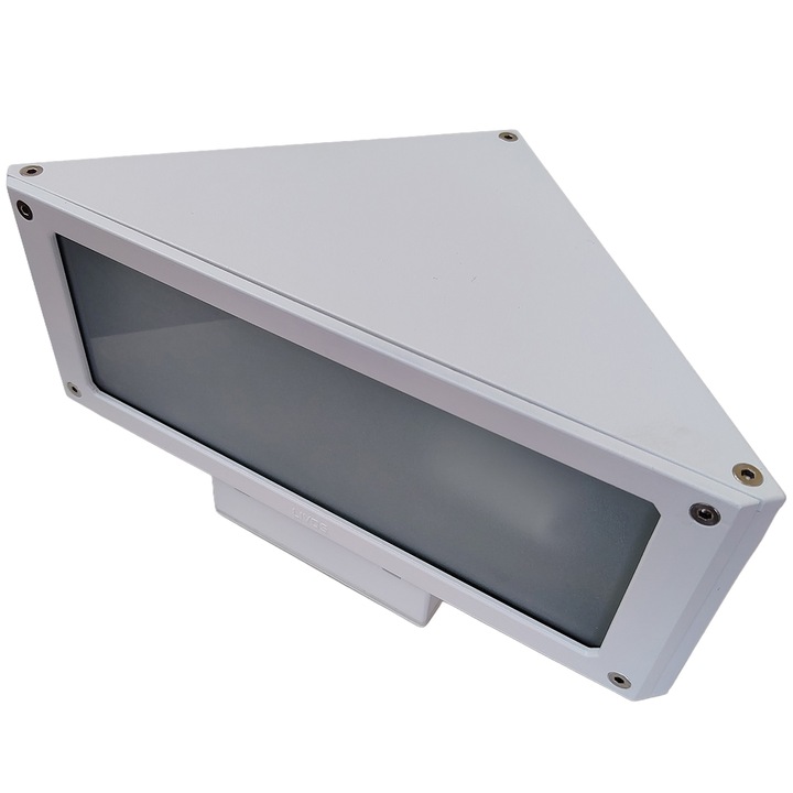 Aplica de exterior modulara LIVOS THREE din aluminiu, E27, IP65, model 482/02, alb