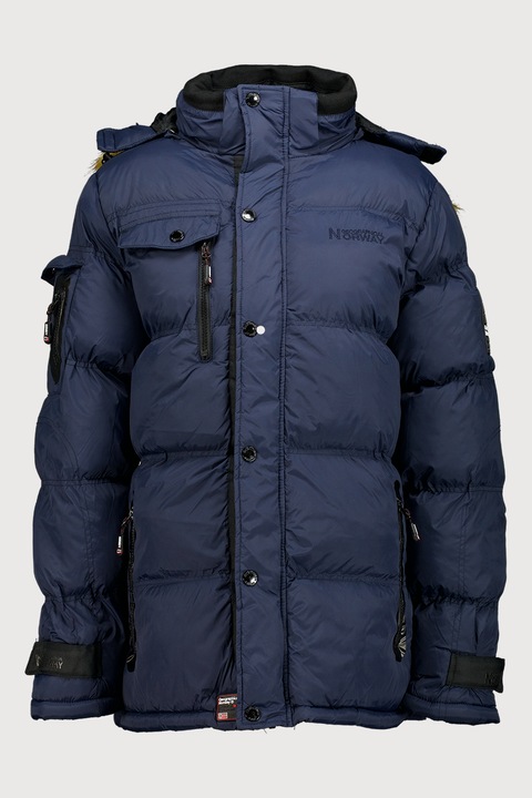 Geographical Norway, Geaca cu gluga detasabila si vatelina Bonapart, Bleumarin