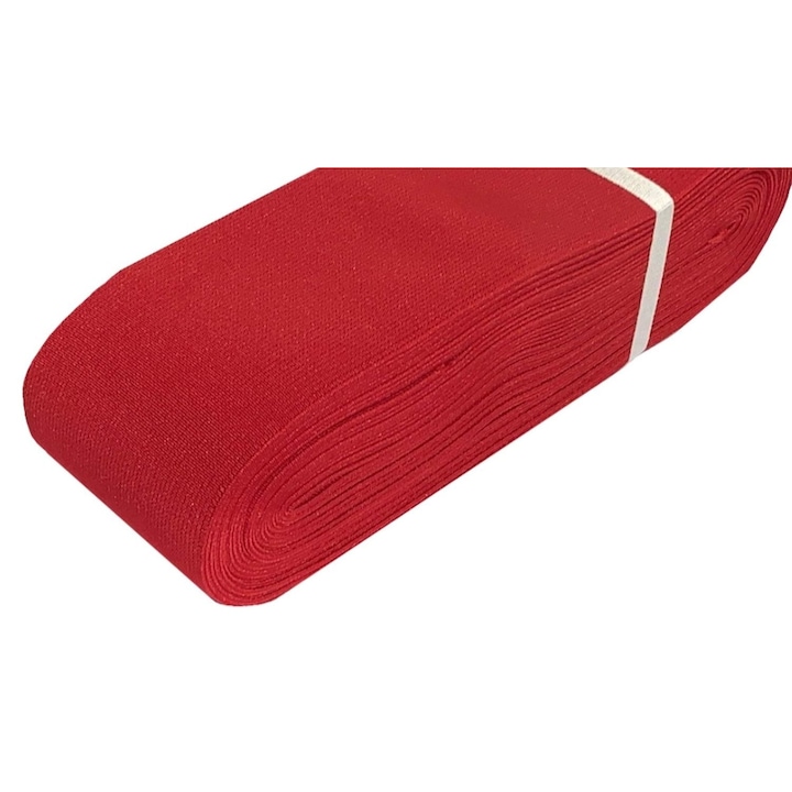 Elastic Kufer, 80mm x 1m, rosu