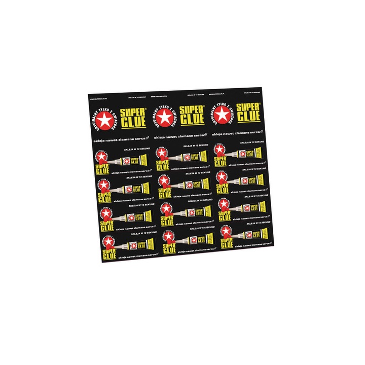 Adeziv Granit Parts, 2g, set 12 bucati