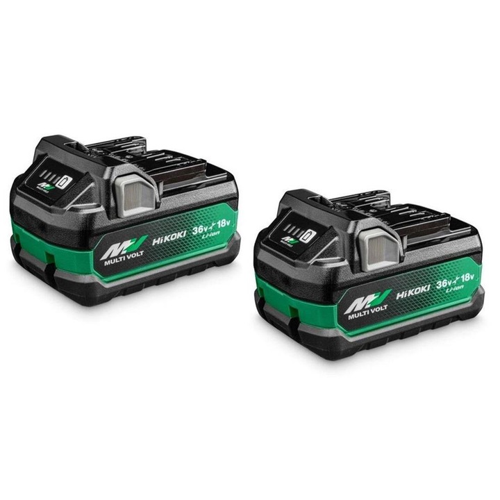 Set 2 acumulatori 36V/2,5Ah 18V/5Ah HiKOKI BSL36A18X Li-Ion MultiVolt