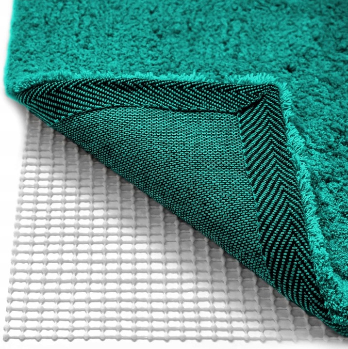 Pad antiderapant pentru covor, 200x80cm, alb